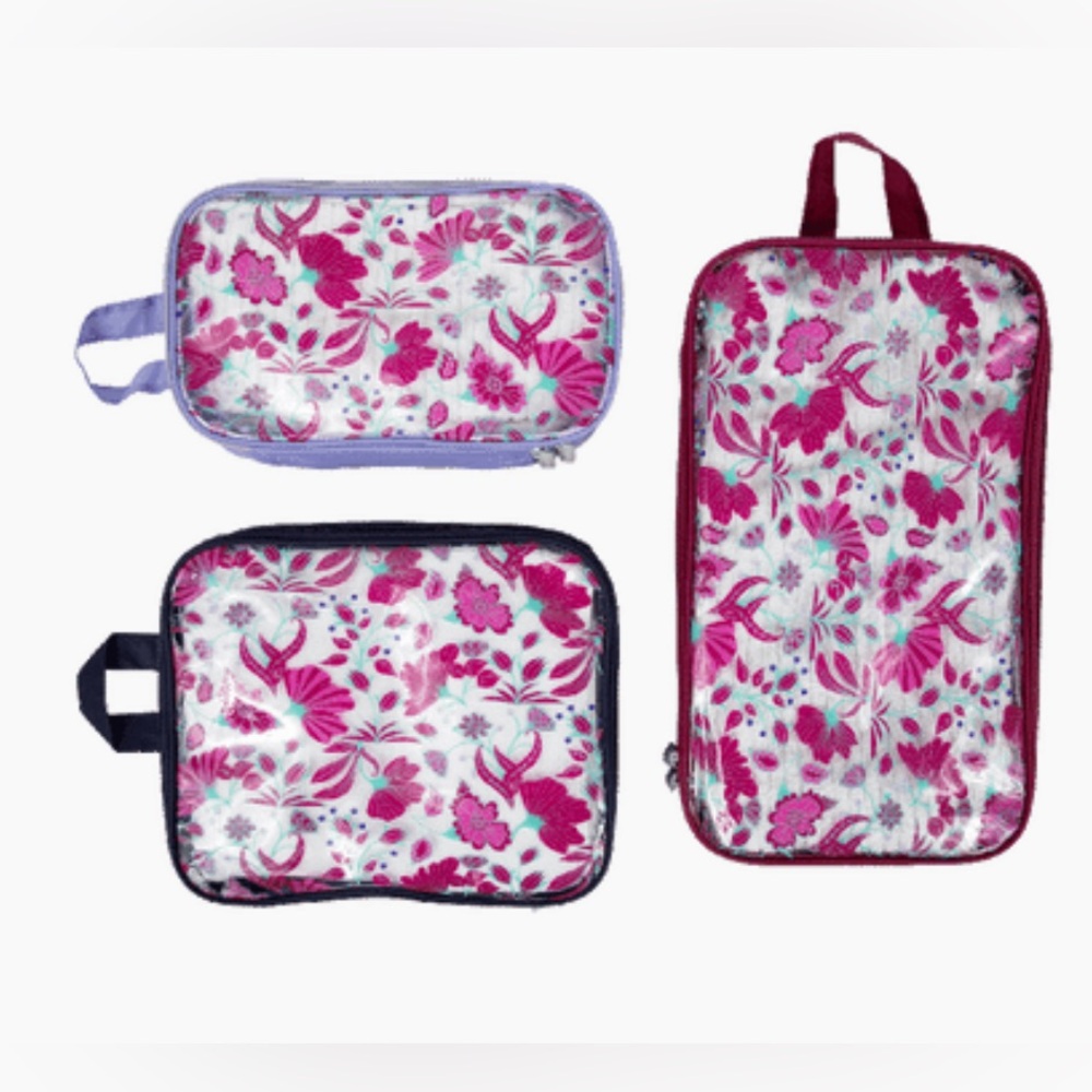 MIAMICA
3 Piece Clear EVA Packing Cubes